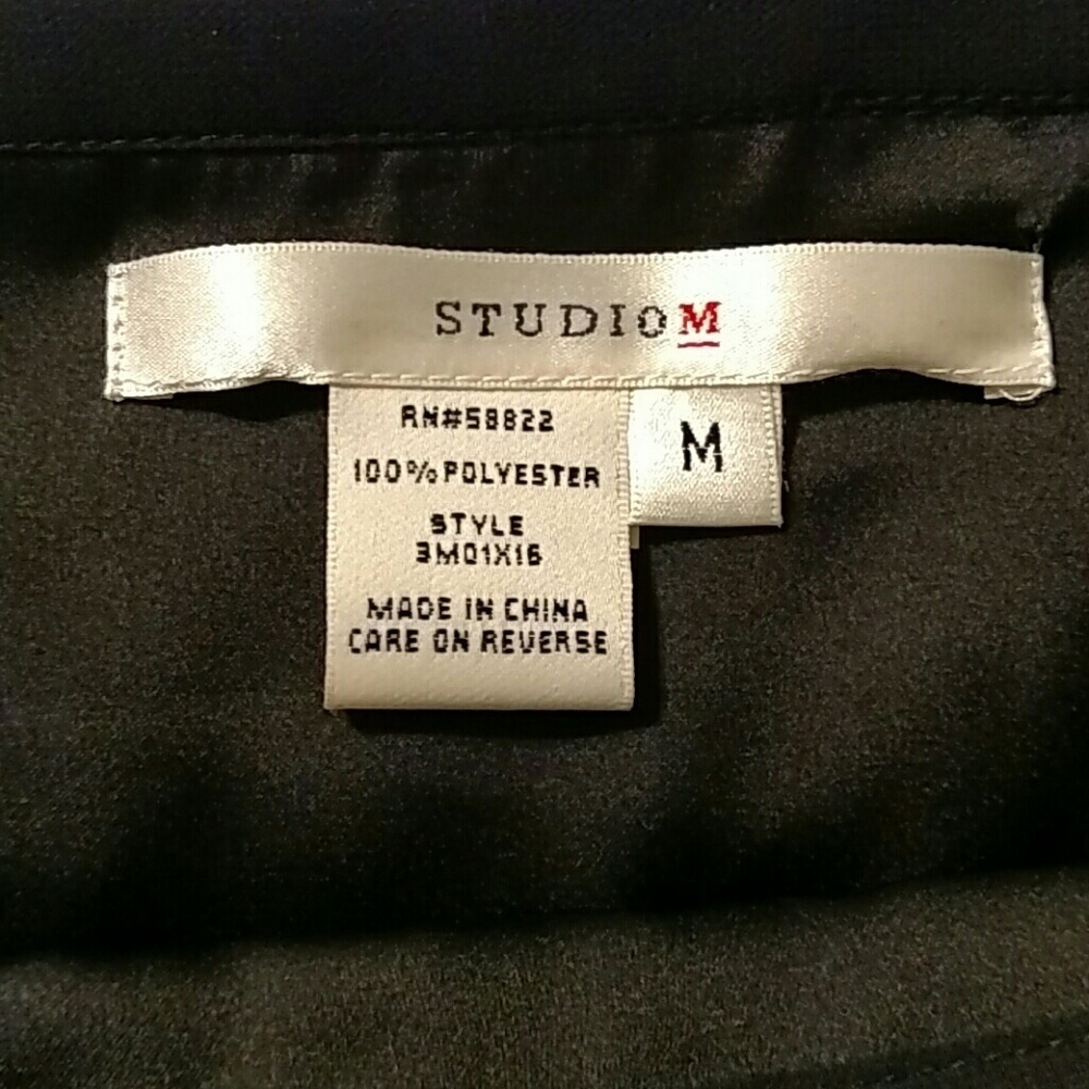 Studio M Black Mini Skirt With Scalloped Ruffle Detail Size M - Picture 5 of 7